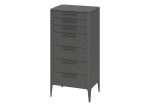 Комод Type высокии? 7 ящиков (темно-серый) — изображение 2