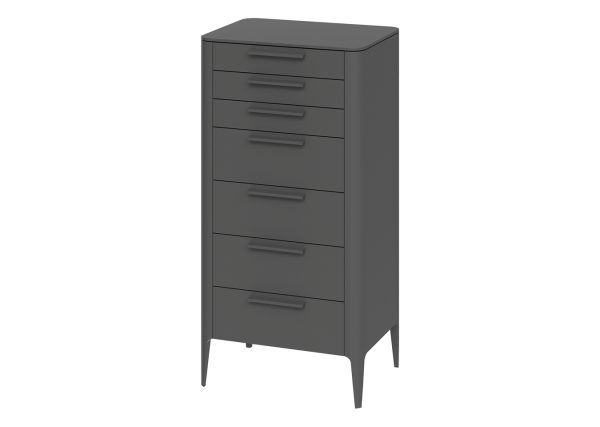 Комод Type высокии? 7 ящиков (темно-серый) — изображение 2