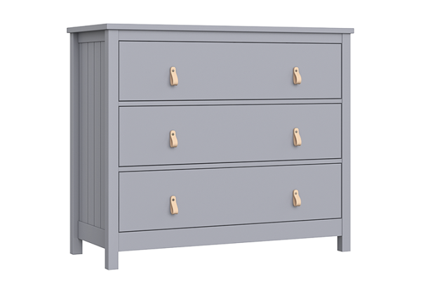 Комод Wood 3 ящика (серый) — изображение 2