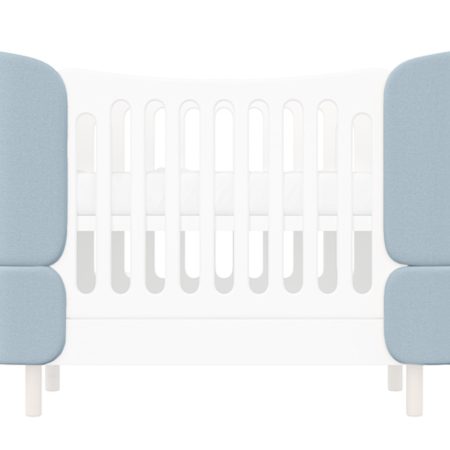 Комплект чехлов для кроватки-трансформера KIDI Soft (голубой)