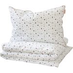 Комплект постельного белья «Домики» (кант