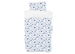 Комплект постельного белья «Кляксы голубые»