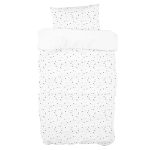 Комплект постельного белья "Пятнышки" (черно-белый)