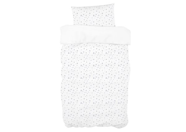 Комплект постельного белья "Пятнышки" (серый)