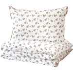 Комплект постельного белья «Серые овечки» (кант