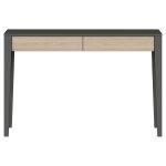 Консоль Fjord с двумя ящиками 120*40 см (темно-серый)