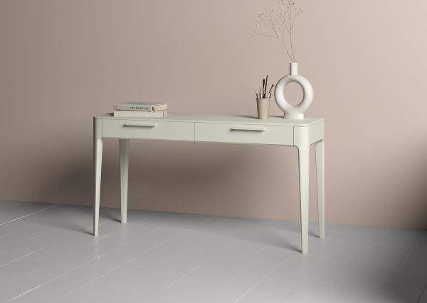 Консоль Type 2 ящика ширина 140 см (молочный) — изображение 4