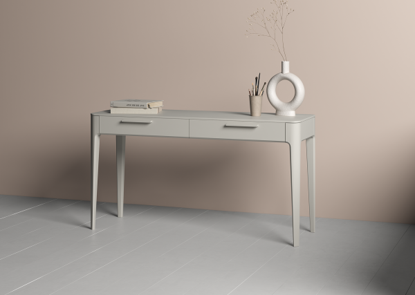 Консоль Type 2 ящика ширина 140 см (серо-бежевый) — изображение 4