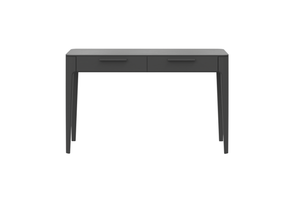 Консоль Type oak 2 ящика ширина 120 см (черный)