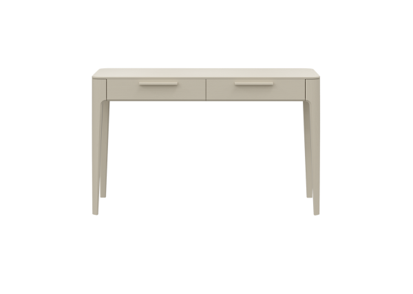 Консоль Type oak 2 ящика ширина 120 см (молочный)