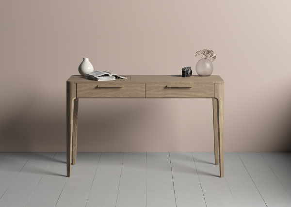 Консоль Type oak 2 ящика ширина 120 см (натуральный дуб) — изображение 4