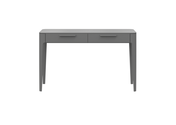 Консоль Type oak 2 ящика ширина 120 см (серый)