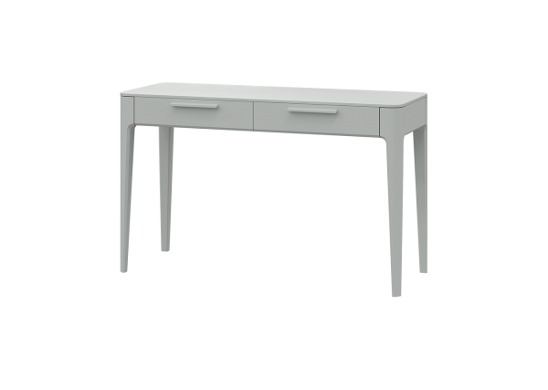 Консоль Type oak 2 ящика ширина 120 см (светло-серый) — изображение 2
