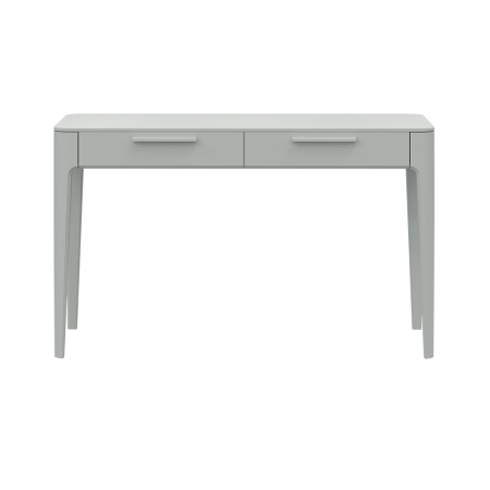 Консоль Type oak 2 ящика ширина 120 см (светло-серый)