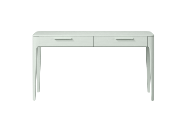 Консоль Type oak 2 ящика ширина 140 см (белый)