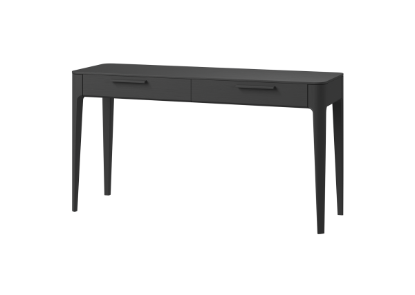 Консоль Type oak 2 ящика ширина 140 см (черный) — изображение 2