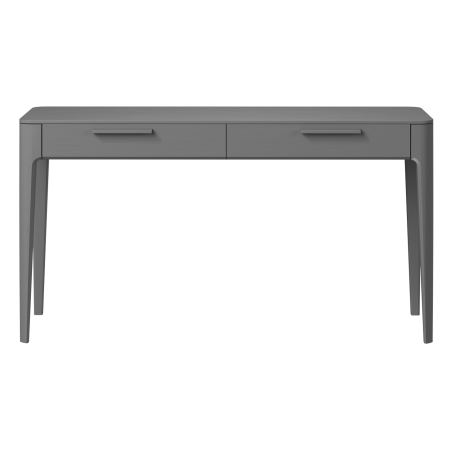 Консоль Type oak 2 ящика ширина 140 см (серый)