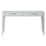 Консоль Type oak 2 ящика ширина 140 см (светло-серый)