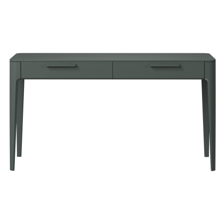 Консоль Type oak 2 ящика ширина 140 см (темно-серый)
