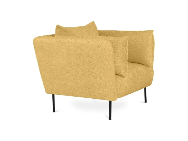 Кресло Copenhagen желтый — изображение 3