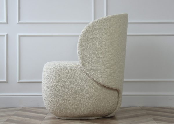 Кресло Ellipse E5.1 (молочный, букле) — изображение 4