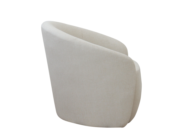 Кресло Ellipse E7.1 (молочный, рогожка) — изображение 4