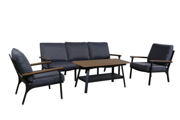 "Крокус" лаунж-зона 5-местная из алюминия