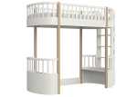 Кровать-чердак Classic (молочный) — изображение 2