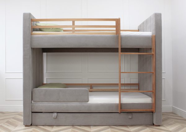 krovat-dvuhjarusnaja-cosy-antivandalnaja-tkan-seryj-2 Кровать двухъярусная Cosy антивандальная ткань (серый) — изображение 3
