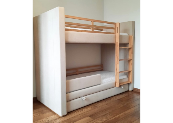 krovat-dvuhjarusnaja-cosy-bezhevyj-2 Кровать двухъярусная Cosy (бежевый) — изображение 3