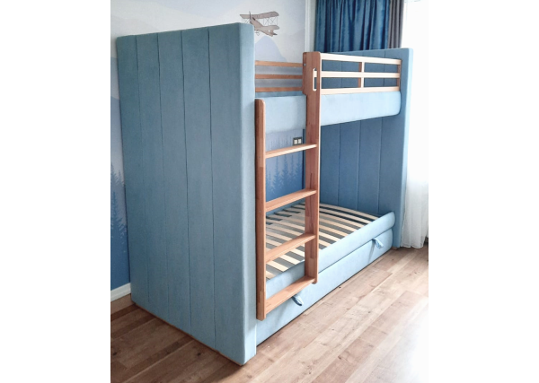 krovat-dvuhjarusnaja-cosy-goluboj-2 Кровать двухъярусная Cosy (голубой) — изображение 3
