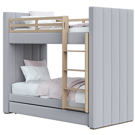 Кровать двухъярусная Cosy (серый)
