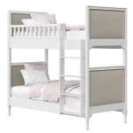 Кровать двухъярусная Elit (белый