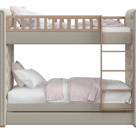 Кровать двухъярусная Elit soft (бежевый)