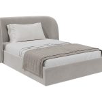 Кровать двуспальная Classic 140 см (серый