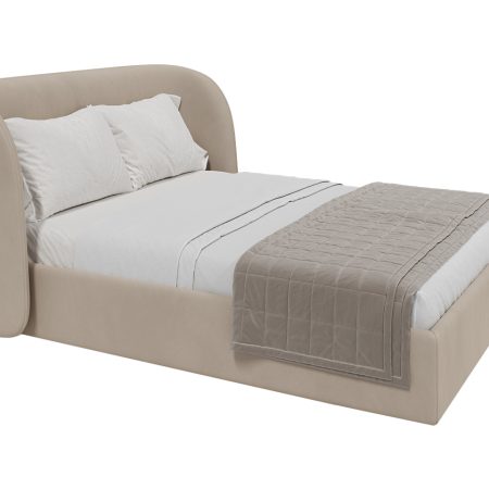 Кровать двуспальная Classic 160 см (бежевый