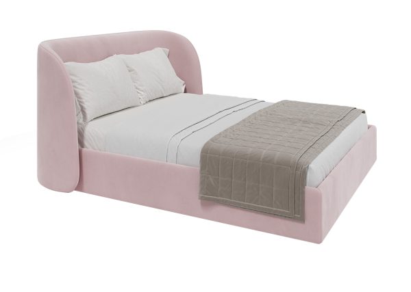Кровать двуспальная Classic 160 см (розовый Кровать двуспальная Classic 160 см (розовый