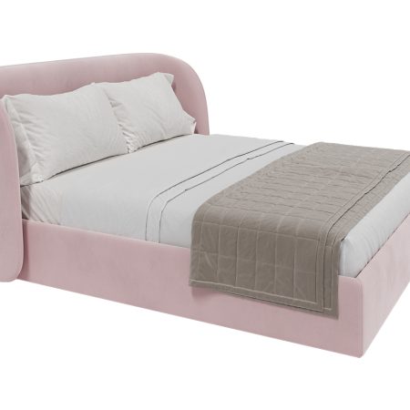 Кровать двуспальная Classic 180 см (розовый