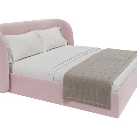 Кровать двуспальная Classic 200 см (розовый