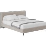 Кровать двуспальная Hub 160 см (бежевый