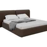 Кровать двуспальная Hub Soft 180 см (шоколад