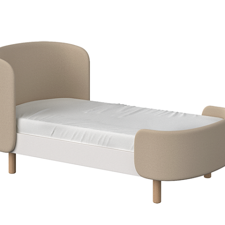 Кровать KIDI Soft для детей от 2 до 4 лет (бежевый)