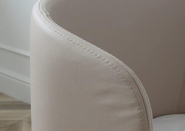 Кровать KIDI Soft для детей от 2 до 4 лет (бежевый, экокожа) — изображение 4