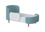 Кровать KIDI Soft для детей от 2 до 4 лет (бирюзовый) — изображение 2