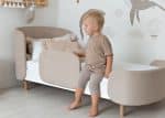 Кровать KIDI Soft для детей от 3 до 7 лет (бежевый) — изображение 2
