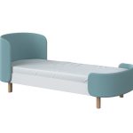 Кровать KIDI Soft для детей от 3 до 7 лет (бирюзовый)