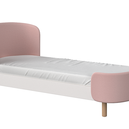 Кровать KIDI Soft для детей от 3 до 7 лет (розовый)