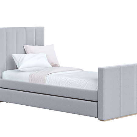 Кровать подростковая Cosy спальное место 90*200 см (серый)