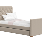 Кровать подростковая Elit soft (бежевый)