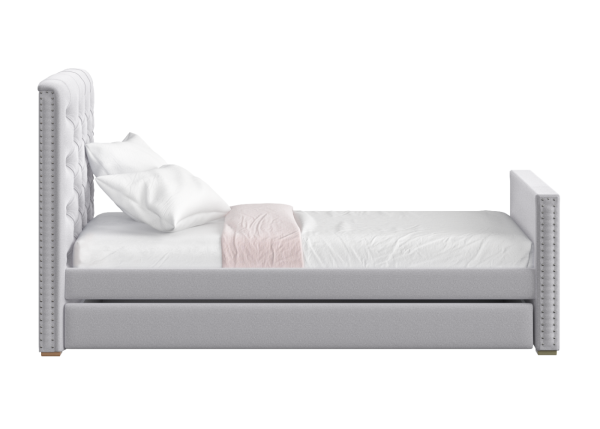 krovat-podrostkovaja-elit-soft-seryj-1 Кровать подростковая Elit soft (серый) — изображение 2